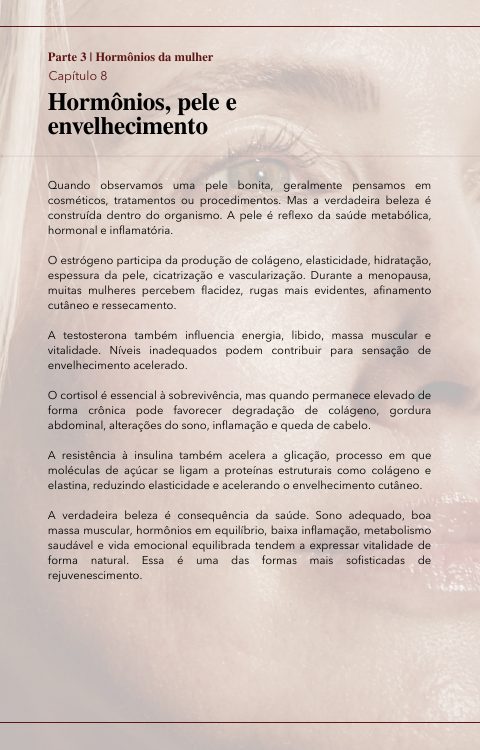 Página interna: Hormônios, pele e envelhecimento